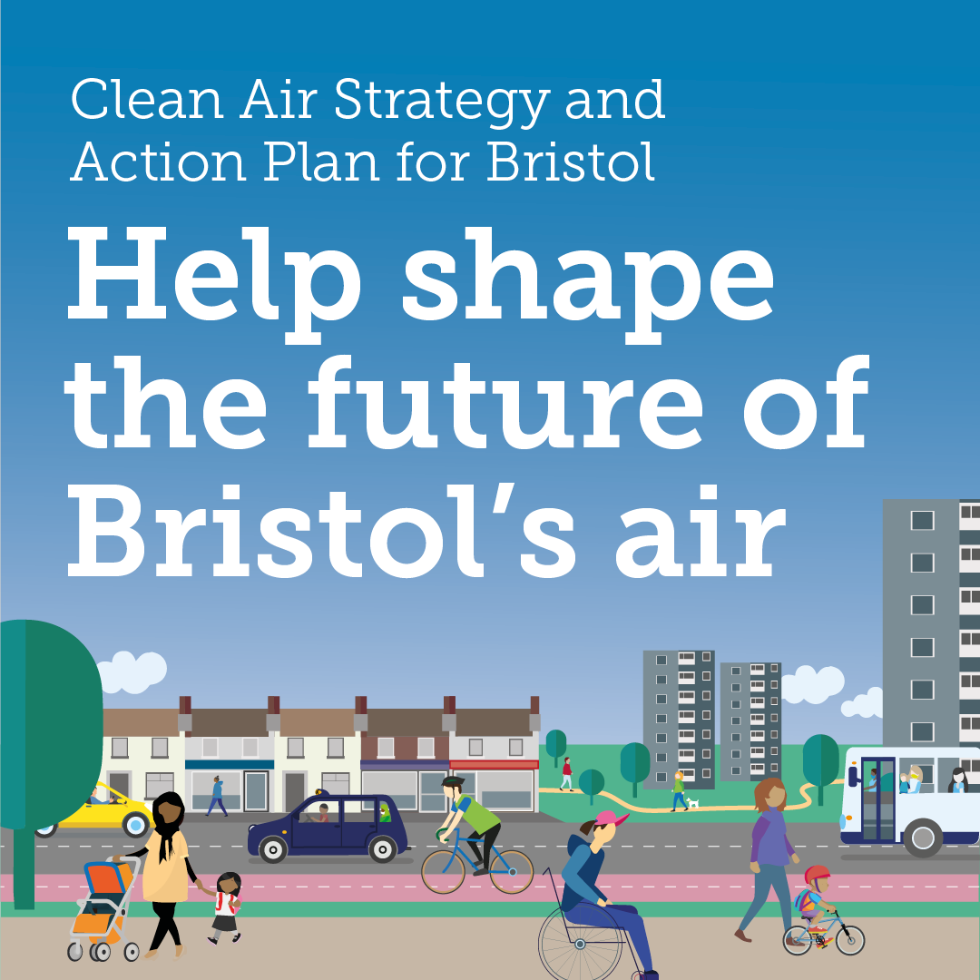 Clean Air for Bristol logo
