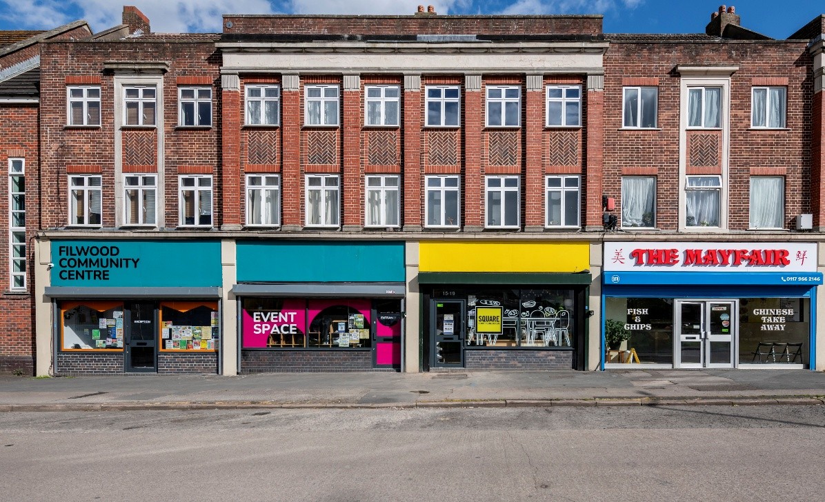 Filwood Broadway shopfronts after1