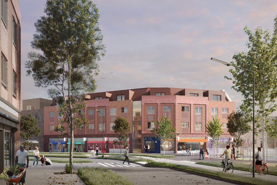 artist impression of 4 16 Filwood Broadway