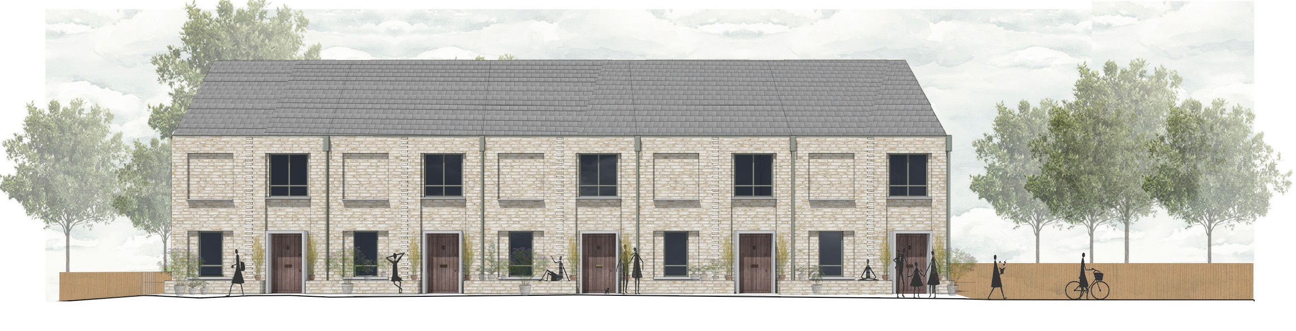 Proposed front elevation