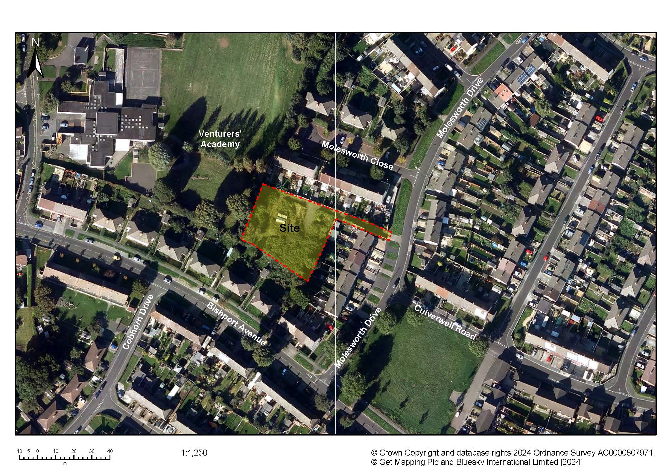 Existing site plan