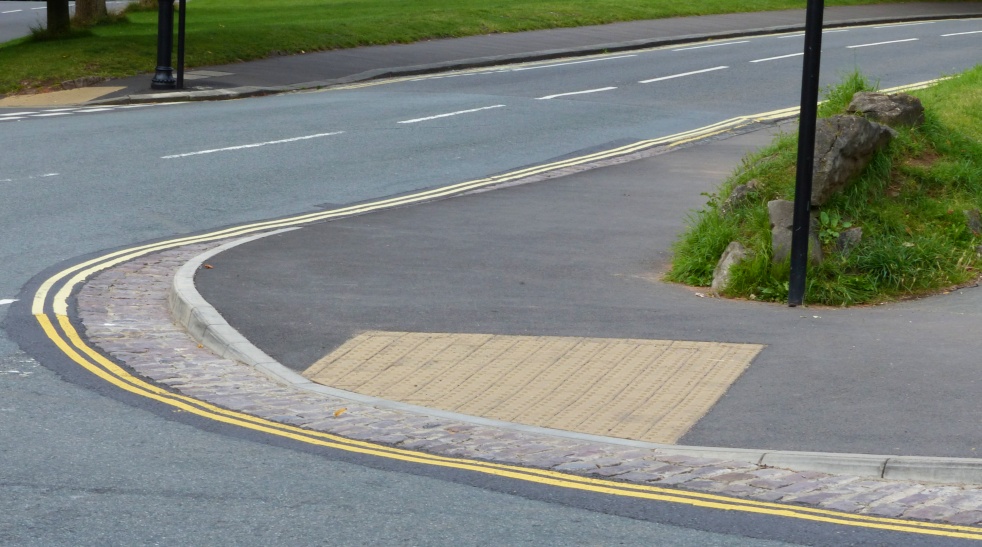 Image showing a pedestrian crossing point.