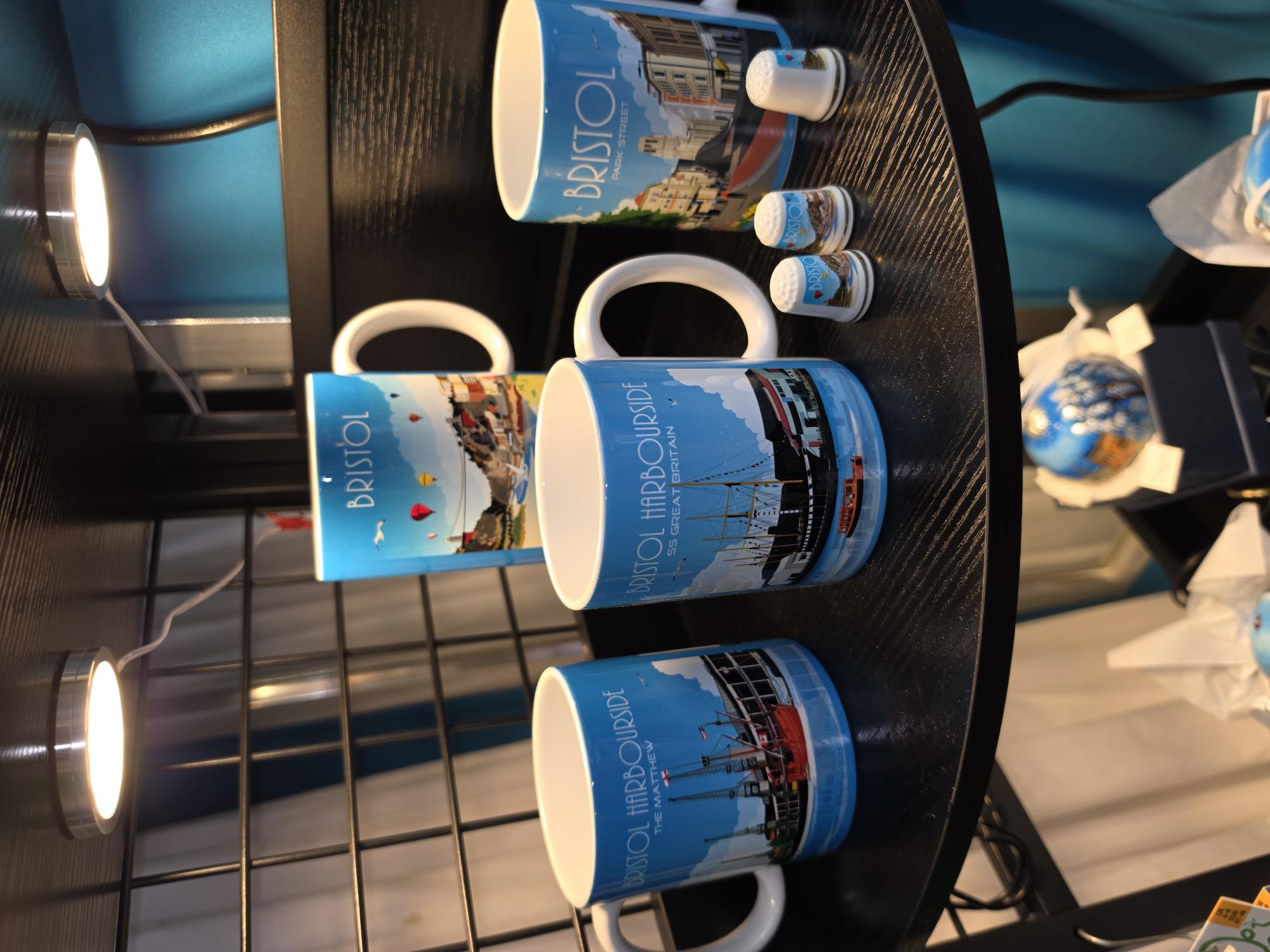 Mugs with scenes of Bristol on them